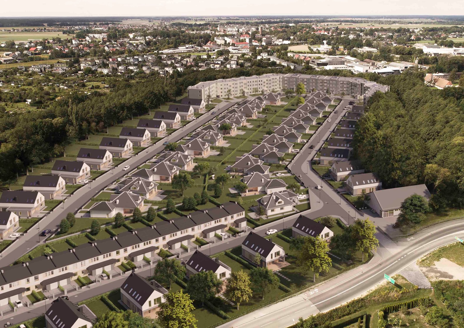 OSIEDLE WYGODA – Nowoczesne osiedle wśród zieleni