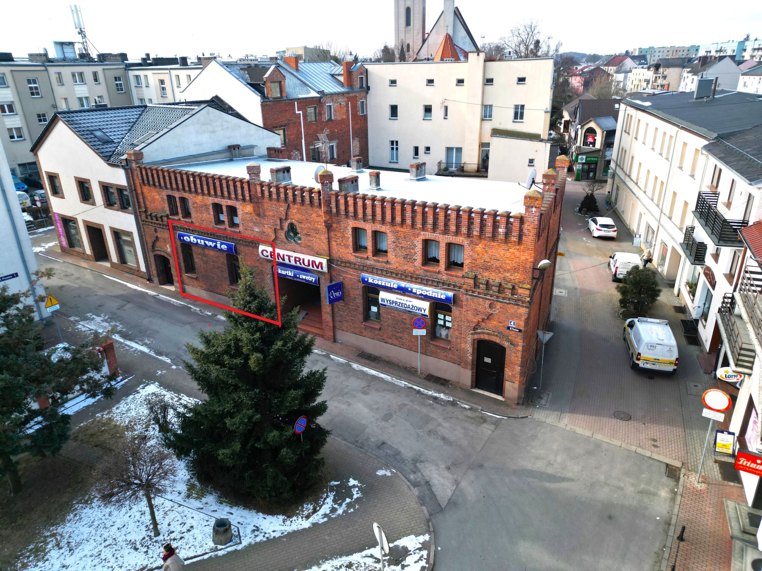 Lokal usługowy 70 m², parter, centrum, wysoki sufit, idealny na butik